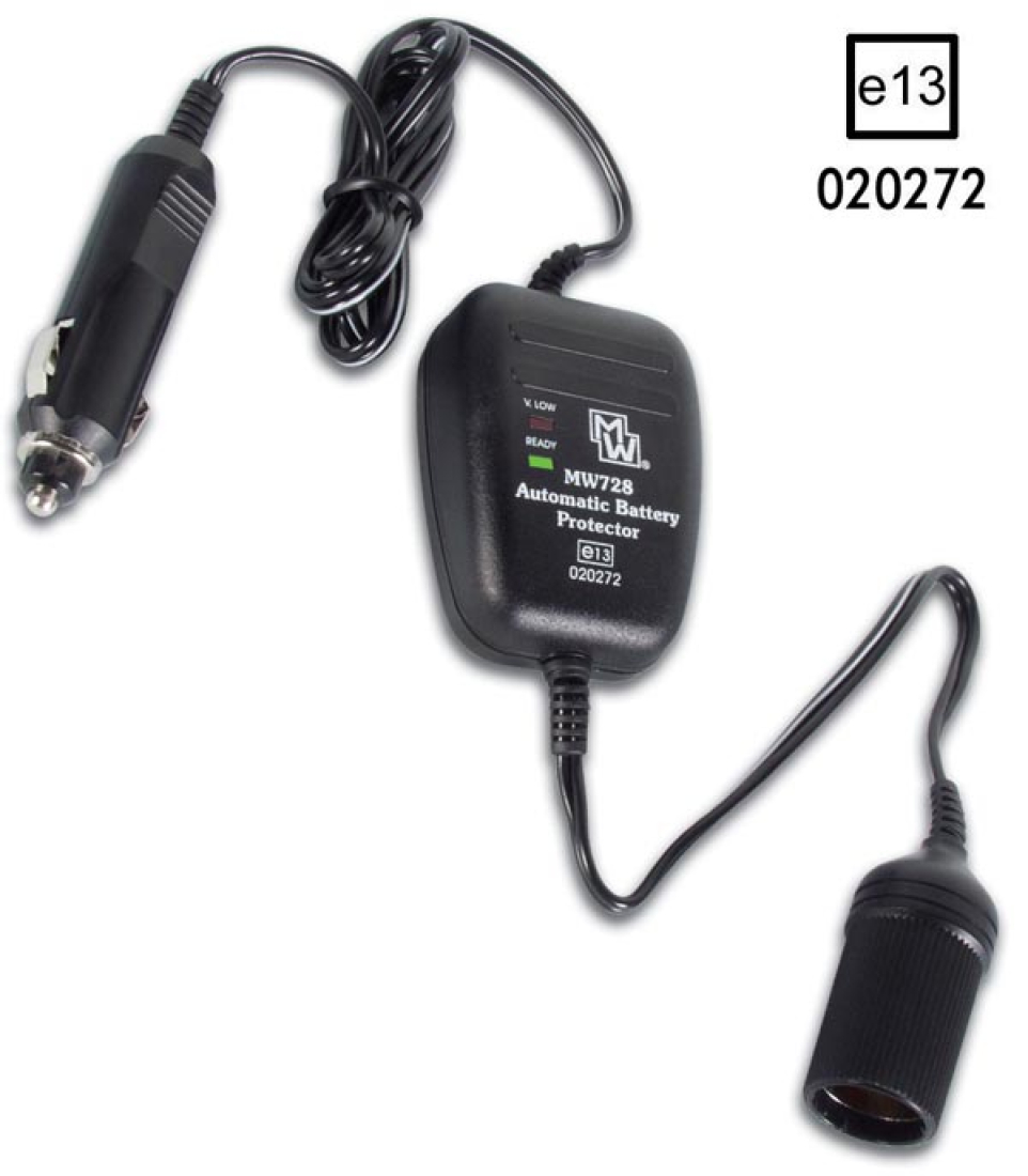 Batteriewächter Akkuwächter Tiefentladeschutz für KFZ 12V 10A 120Watt PSPC10BP
