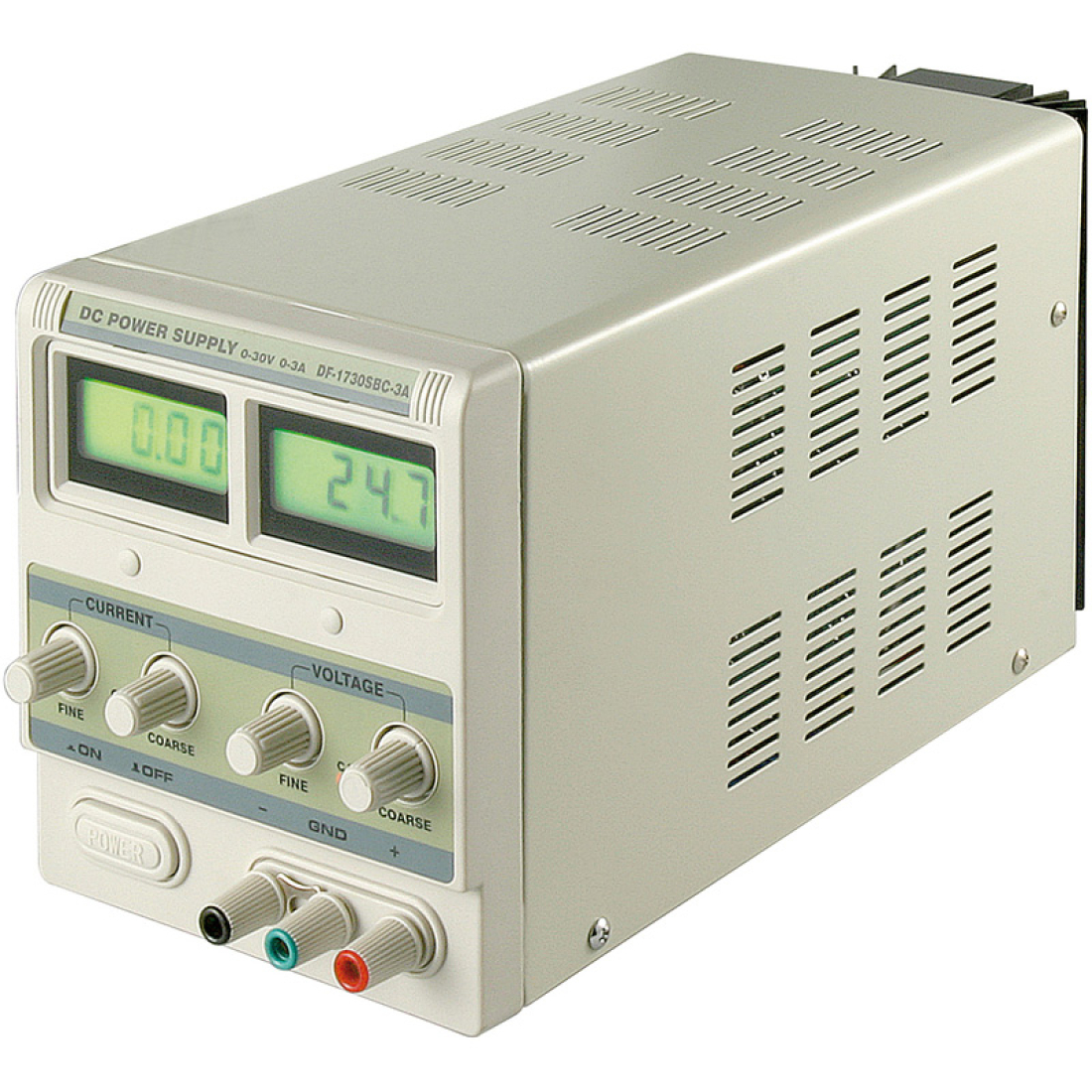 goobay Labornetzteil Netzger&auml;t DF-1730LCD 0V - 30V DC max 0A - 3A rege