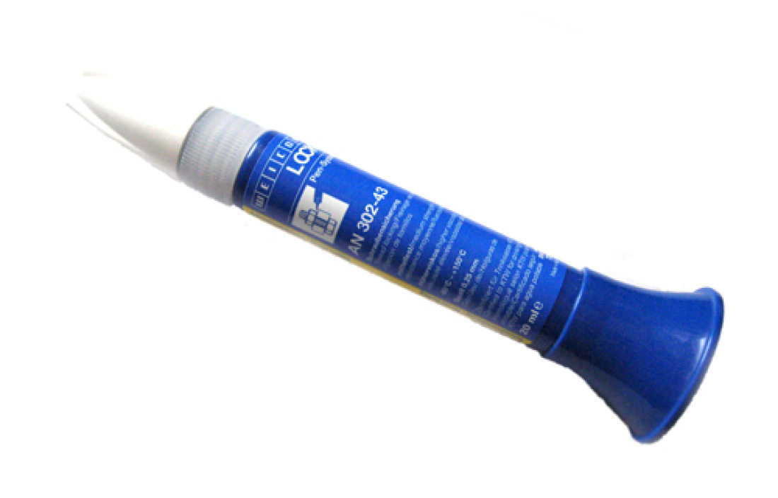 (59,95� pro 100ml) Weicon Lock AN302-43 mittelfest 20ml Blau