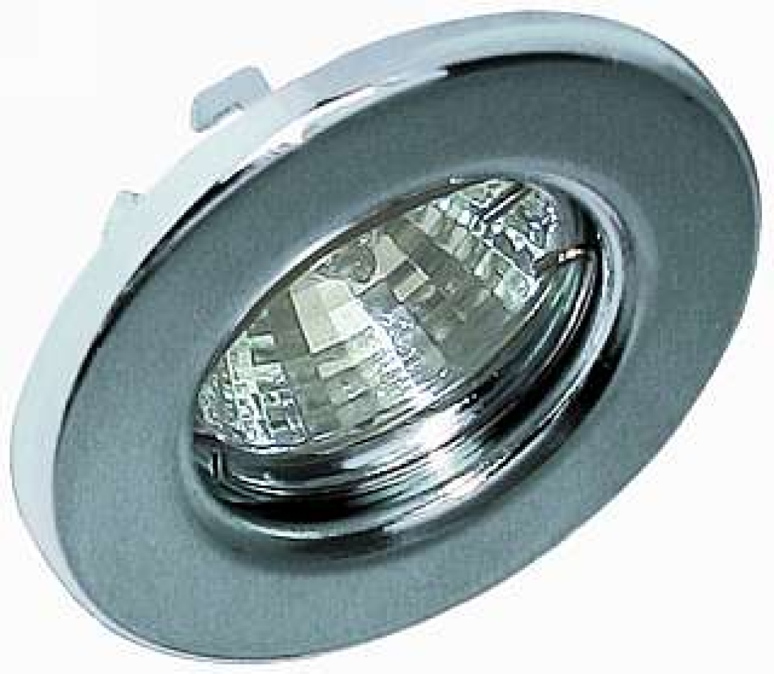 SiTr Halogen Einbaufassung Chrom max 12V 50W MR16 GU5.3