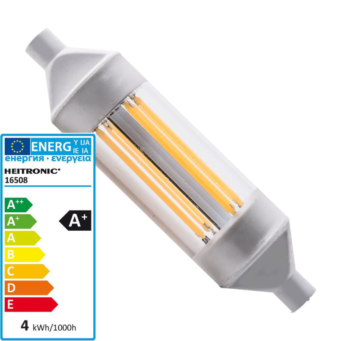 CT LED Strahler Leuchtmittel R7s warmwei&szlig; 24SMD LEDs 5W 435Lumen 78