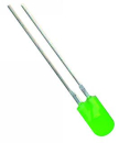 LED � 3 mm gr�n 50 Stck. Kemo S072