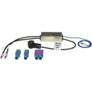 Phantomeinspeisung 2x Fakra Z auf ISO Antennenadapter f�r VW, Sk