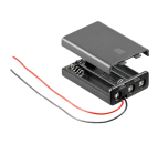 Batterie Halter f�r 3 x Micro AAA mit Deckel ohne Schalter