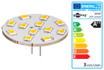 LED Chip Leuchtmittel f�r den Sockel G4 mit 10 SMD LEDs Wei�
