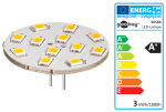 LED Chip Leuchtmittel f�r den Sockel G4 mit 10 SMD LEDs Warm Wei