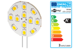 LED Chip Leuchtmittel f�r den Sockel G4 mit 10 SMD LEDs Warm Wei