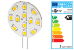 LED Chip Leuchtmittel f�r den Sockel G4 mit 10 SMD LEDs Wei�