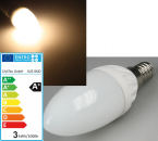 LED Kerze Matt E14 Leuchtmittel mit 24 LEDs 2W 230V