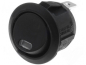 Preview: VS R13-112L-02-BBRR-OD-L-3 Wipp Schalter EIN / AUS inklusiv 12V DC LED Kontrolleuchte rot ET150