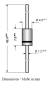 Preview: Silizium Gleichrichter Diode 1N5408