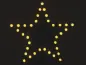Preview: Blinkender LED-Stern mit gelben LEDs 9V MK169Y Velleman Bausatz WHADDA WSSA169Y