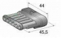Mobile Preview: Superseal Gehäuse Stecker 6-polig SET FSG-SS 1,5-6