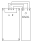 Preview: Füllstandsmelder Wasserstandsanzeige 12V-14V AC 16V-18V DC K2639 Velleman Bausatz WHADDA WSHA2639