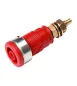 Preview: Hirschmann SEB 2600 G M4 ROT Sicherheits Labor Einbaubuchsen 4mm Rot SEB 2600 G M4 ROT EZ299