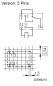 Preview: Subminiatur Relais Kunststoff 24V DC max 2A V23101-D1007