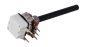 Preview: omeg PC20A1MHS4 Drepoti Potentiometer 6mm mono linear 1M Ohm mit Schalter ET409