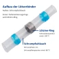 Preview: Löthülsen Lötverbinder mit Schrumpfschlauch 4.5mm STS3 20Stück 1,5 - 2,5mm²