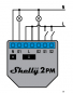 Preview: Shelly® Plus 2PM WiFi WLAN Funk Relais Doppelrelais-Schalter und Rollladen-Steuerung mit Messfunktion max 2x 10A