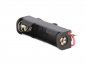 Mobile Preview: Halter 1x AAA Micro Batterie mit Anschlussleitungen rot/schwarz KEYS2467