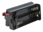 Preview: Batterie Halter für 2 x Mignon AA mit Deckel, Schalter und Kabel