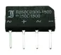 Preview: Silizium Einphasen Brückengleichrichter B250C1500B (~ + ~ -) max 250V 1,5A