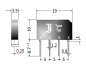 Mobile Preview: Silizium Einphasen Brückengleichrichter B250C1500B (~ + ~ -) max 250V 1,5A