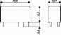Preview: TE connectivity/Schrack Relais 12V DC max 8A/250V AC 2x UM (2x Wechselkontakte) RT424012