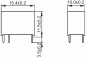 Preview: TE Connectivity Axicom Subminiatur Relais Kunststoff 24V DC max 2A V23101-D0007-B201