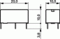 Preview: 3V DC Miniatur Relais PE014F03 1x Wechselkontakt max 5A