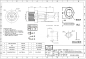 Preview: DC Einbaubuchse mit Schaltkontakt 5,5 x 2,5mm