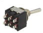 Preview: Miniatur Schalter Kipptaster EIN / EIN 6pol.