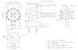 Preview: Stufendrehschalter Stufenschalter Drehschalter mit 1x12 Positionen MSP 1-1-12P