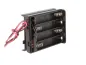 Preview: Batteriehalter Batteriefach 4x AAA Micro inkl Deckel und Schalte