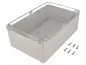 Preview: Velleman G378C Gehäuse G378C ABS grau mit transp. Deckel IP65 265 x 185 x 95mm G378C