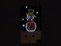 Preview: LED Schneemann mit 69 bunten LEDs MK200 Velleman Bausatz WHADDA WSSA200