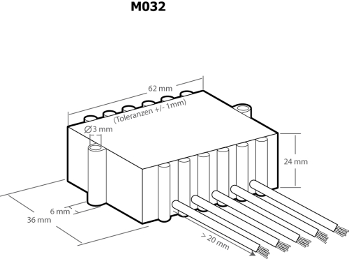 Preview: 12Watt Verstärker Mono Modul 6V - 16V M032N Kemo