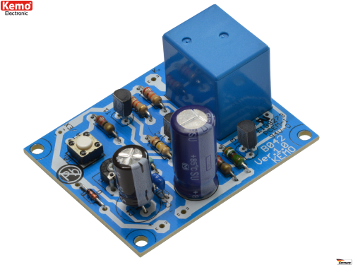 Kemo-Electronic Elektronik Bausatz B042 Zeitschalter Zeitrelais Timer 12V Kemo B042 B042