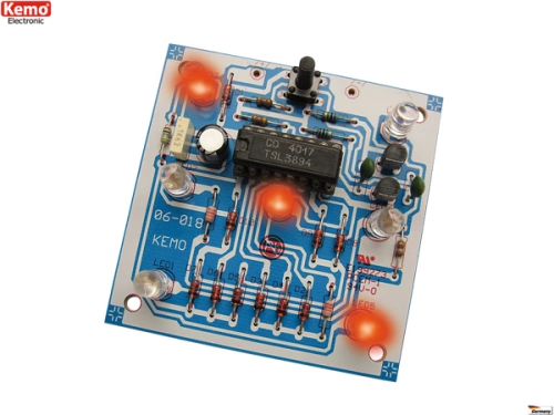 Elektronischer Würfel B093 Kemo Bausatz