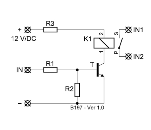 Preview: Relaiskarte 12 V= B197 Kemo Bausatz Preview: Relaiskarte 12 V= B197 Kemo Bausatz