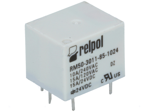 VS RM50-P-24 relpol Steuerrelais Printmontage RM50-P-24 24V DC max 15A/24V 10A/250V ER035