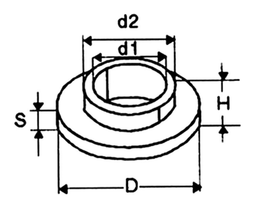Preview: Isolierbuchse Isoliernippel für Transistoren TO 220 und TOP 3