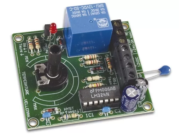 Thermostat Temperatursensor Temperatur Sensor 12V MK138 Velleman Bausatz WHADDA WSHA138