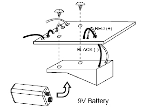 Preview: Kabeltester Durchgangsprüfer 9V MK132 Velleman Bausatz WSMI132 WHADDA