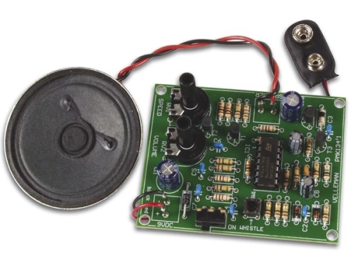 Velleman Elektronik Bausatz MK134 Dampfeisenbahn Dampflok Dampfpfeife Sound 9V DC MK134 VMK134