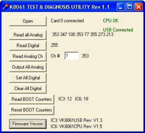 Programmierbare USB Schnittstellenkarte VM140 Velleman WHADDA WMI140
