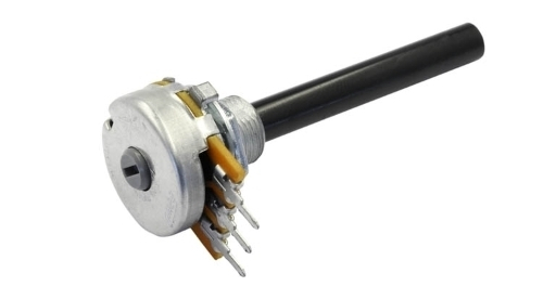Preview: Drehpoti Potentiometer 6mm mono linear 47K Ohm omeg PC20A47K Preview: Drehpoti Potentiometer 6mm mono linear 47K Ohm omeg PC20A47K