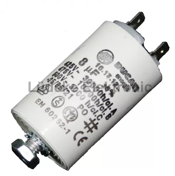 MKP Kondensator Betriebskondensator Motorkondensator Anlaufkondensator 8,0uF Ducati 4.16.17.12.KK