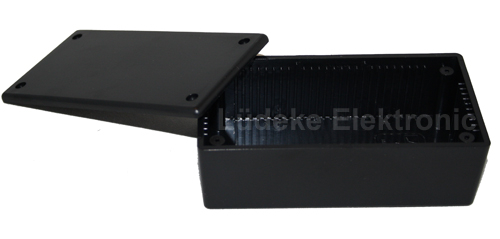 Preview: Gehäuse WCAH2853 130x70x45mm schwarz Velleman