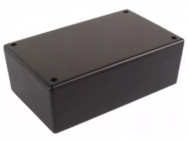 ABS Kunststoff Gehäuse WCAH2852 200x100x65mm schwarz für Platinen Velleman